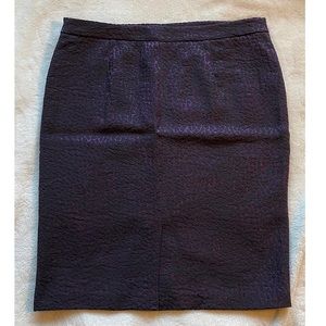 Black/Purple Leopard Skirt